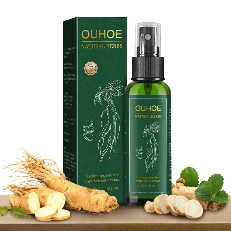 OUHOE® Elixir de crecimiento capilar 4 veces más rápido